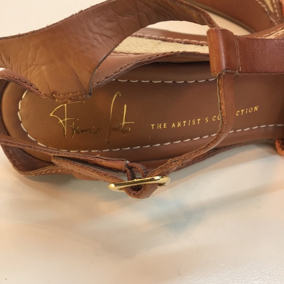 NWOT Franco Sarto Artist Collection Sandal Wedge - Picture 10 of 11